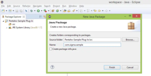 Workspace Java Eclipse