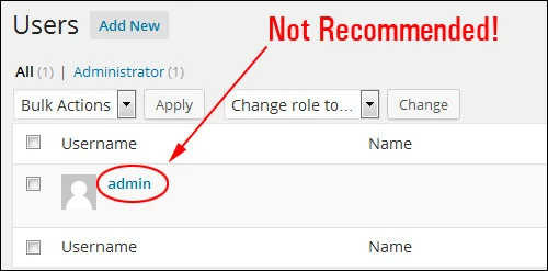 admin-as-username