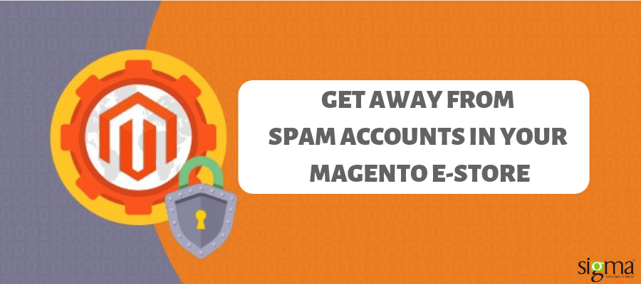 Get away from spam accounts in your magento e-store