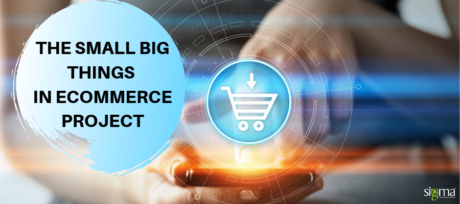 The Small big things in ecommerce project
