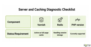 Server and Caching Diagnostic Checklist