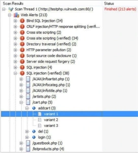 crawl and scan
