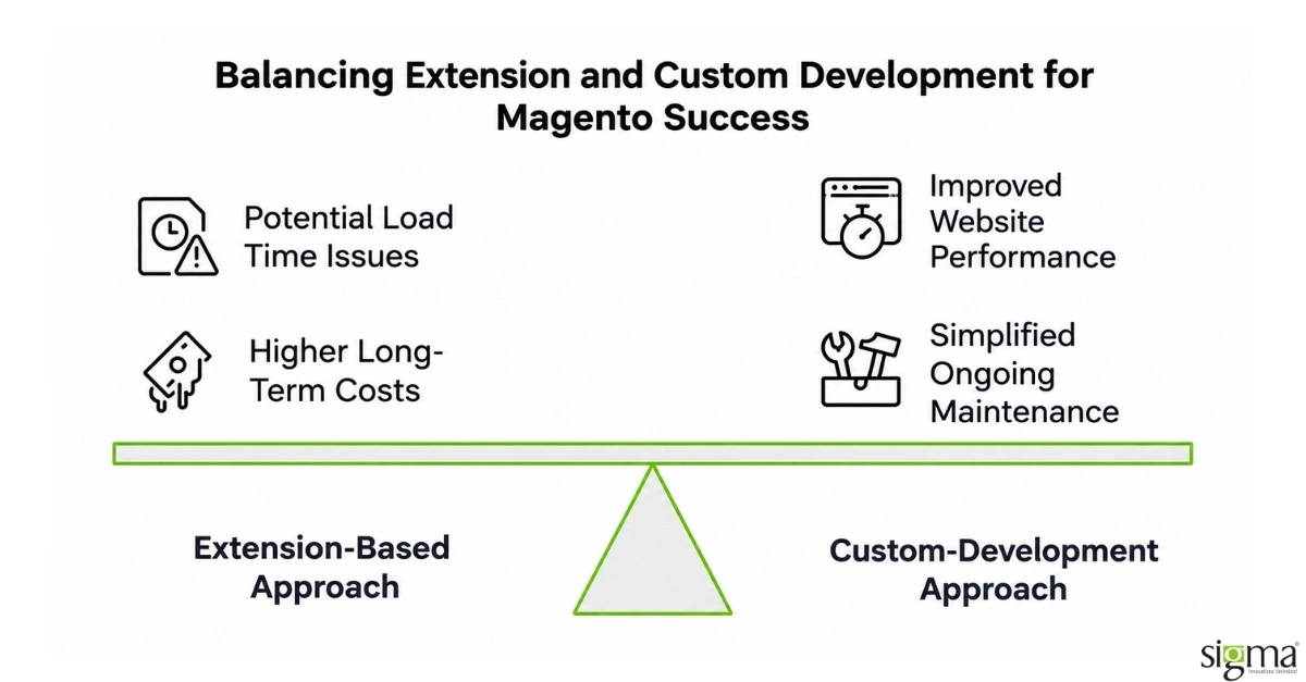Extensions Against Load Time and Long-Term Maintenance Cost