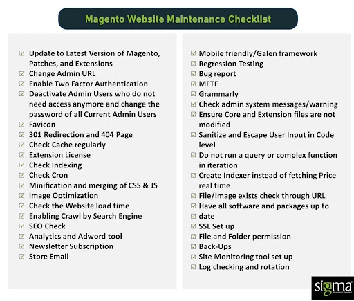 Checklist