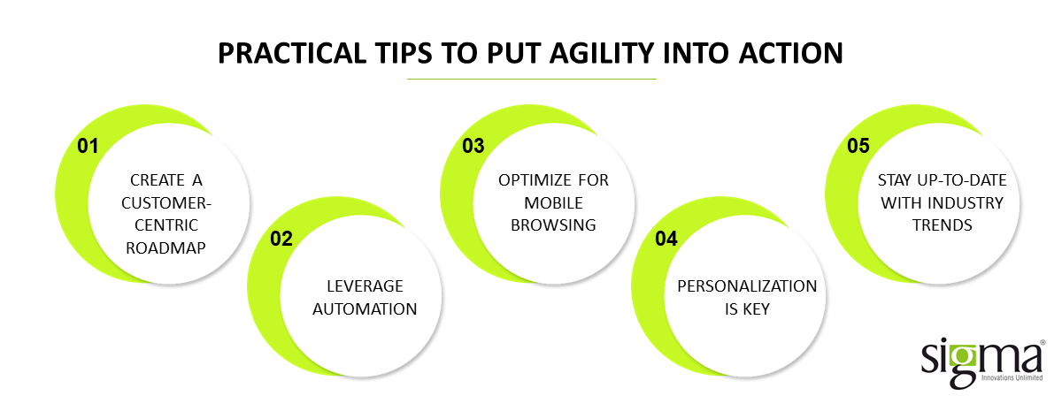 Practical tips to put agility into action