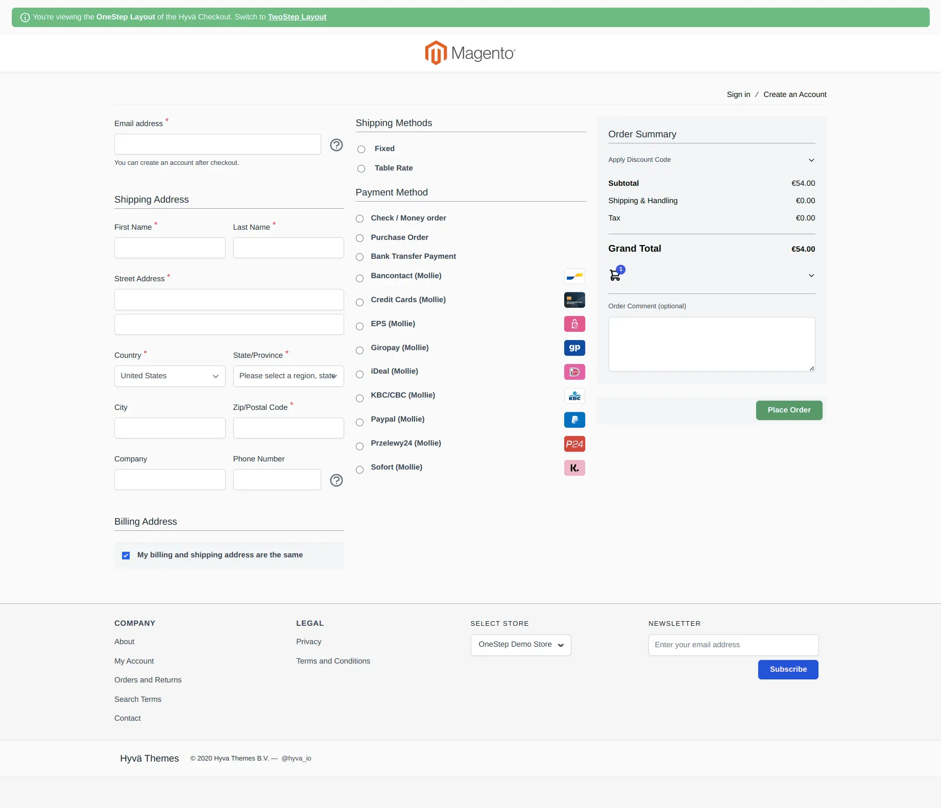 Hyva Checkout
