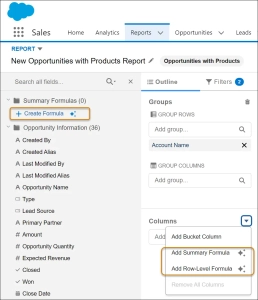 New opportunity with product details