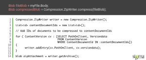 Apex Gets Zippy - Native File Compression
