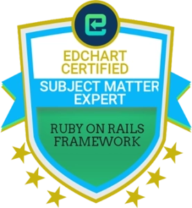Edchart Certified Ruby on Rails Framework Subject Matter Expert
