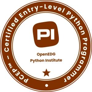 PCEP™ – Certified Entry-Level Python Programmer