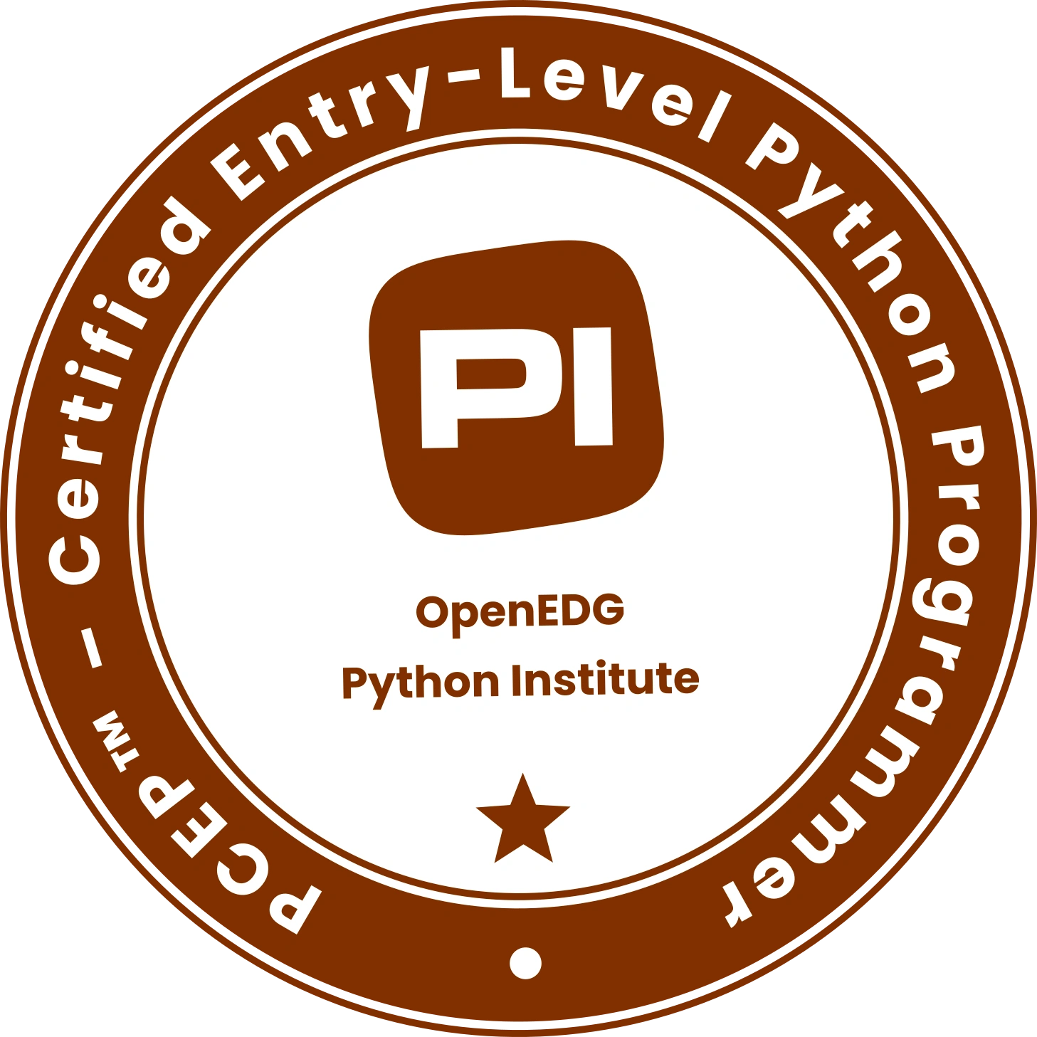 PCEP™ – Certified Entry-Level Python Programmer