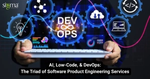 AI, Low-Code, & DevOps The Triad of Software Product Engineering Services