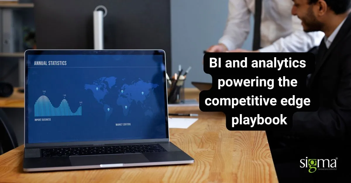 BI and analytics powering the competitive edge playbook