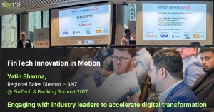 Sigma Infosolutions at FinTech & Banking Summit 2025-Yatin Sharma