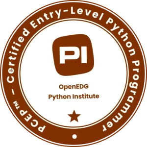 PCEP Certified Entry Level Python Programmer