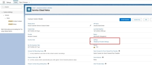 Access Amazon Connect from Salesforce