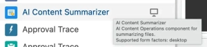 AI Content Summarizer Component for Lightning Pages