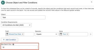 Max Batch Size in Schedule-Triggered Flows