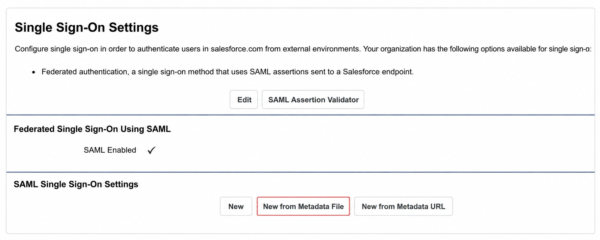 Metadata File to Salesforce
