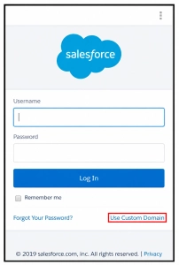 salesforce username