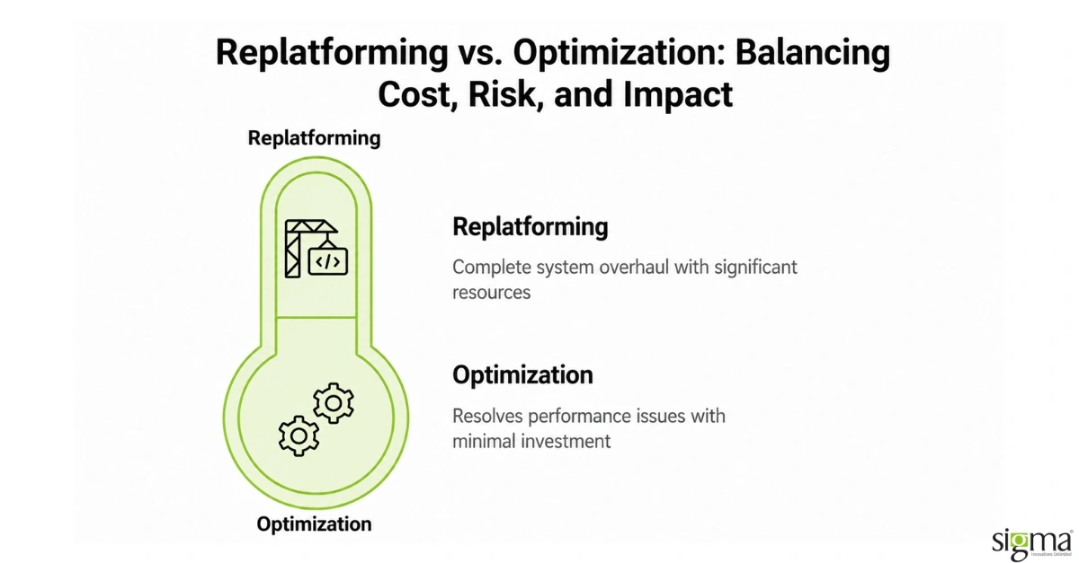 Plattformwechsel versus Optimierung Plattformwechsel versus Optimierung
